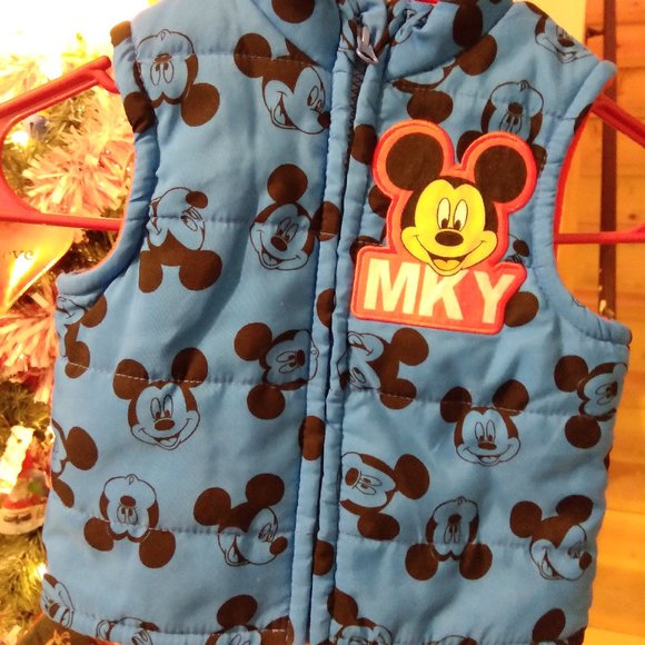 DISNEY MICKEY MOUSE BOYS VEST - Picture 5 of 9